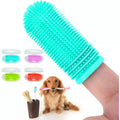 Belatt Dog Finger Toothbrush 4-Pack, Food-Grade Silicone Puppy Toothbrush with Soft Bristles & Storage Case, Reusable Pet Dental Care for Dogs & Cats