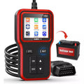 Belatt OBD2 Scanner with Battery Tester, Live Data Code Reader, Read/Clear DTCs, I/M Readiness, Freeze Frame, EVAP/O2 Tests for 1996+ Vehicles