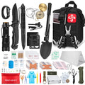 238Pcs Emergency Survival Kit and First Aid Kit, Professional Survival Gear Tool with Tactical Molle Pouch and Emergency Tent for Earthquake, Outdoor Adventure, Camping, Hiking, Hunting