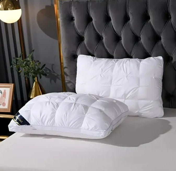 Pillows Queen Size Set of 2, Hotel Quality, Down Alternative Gusseted Bed Pillows for SidPillows Queen Size Set of 2, Hotel Quality, Down Alternative Gusseted Bed Pillows for Side, Back, or Stomach Sleepers, Whitee, Back, or Stomach Sleepers, White