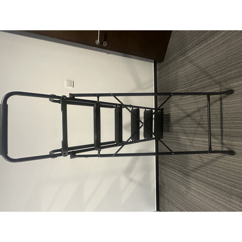 PhiloDeco 5 Step Ladder, Ladders for Home, Anti-Slip Pedals, Aluminum Step Stool Foldable, Lightweight to Move, Ease of Storage, Hold 300lbs - Black