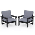 Hyleory Luxurious Outdoor Patio Seating Set with Cushions  Durable HDPE Design for Ultimate Comfort