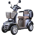 4 Wheel Electric Powered Mobility Scooter Wheelchair for Adults  Seniors  Pre Assembled in USA, 500lbs Capacity, 25 31 Miles Range, 3 Speed Up to 15 MPH, 800W Motor Power (Brown)