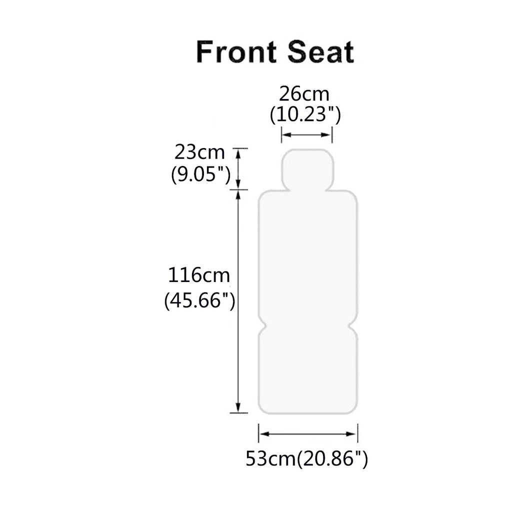 Audew 1 Piece Front Car Seat Cover PU Leather, Breathable and Soft Auto Seat Protector Universal Fit for Sedan SUV Pickup Van