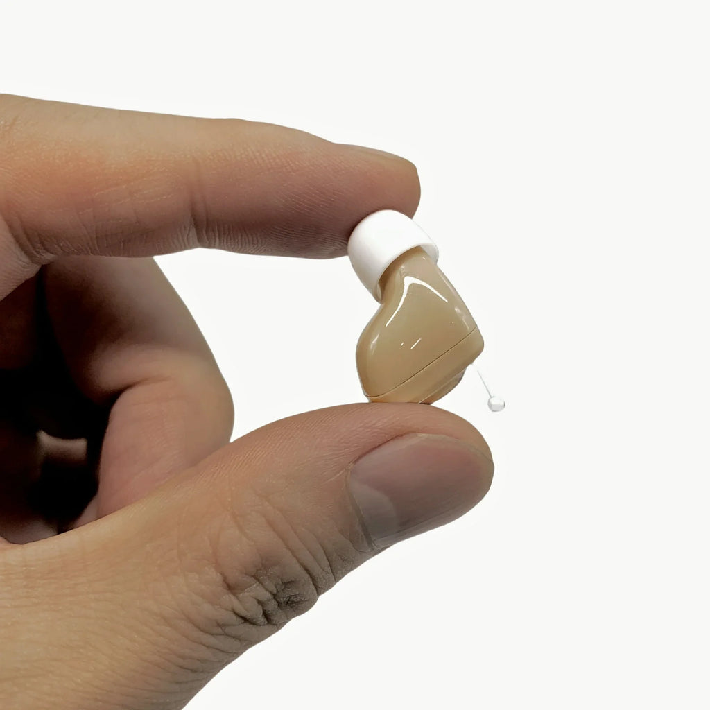 iadr A17BT Over the Counter, In-The-Ear Hearing Aid, Beige Earpiece, 1.3 oz