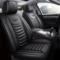 Audew 1 Piece Front Car Seat Cover PU Leather, Breathable and Soft Auto Seat Protector Universal Fit for Sedan SUV Pickup Van