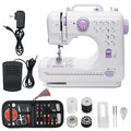 BSHAPPLUS Portable Sewing Machine,40 Piece Handheld Electric Sewing Machines Kit,12 Stitch Patterns Mini Sewing Machine for Beginners Kids,Household Multifunctional Crafting Mending Machine