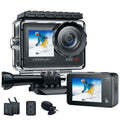 Campark 4K 30FPS Action Camera 20MP Touch Screen Sports Camera Waterproof Underwater Camera WiFi Vlog Camera
