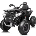 JOYRACER 24V 7Ah Kids Ride-On ATV Quad with Bluetooth, Music, USB & MP3 Port, Electric 4-Wheeler Toys Cars for Outdoor Adventure