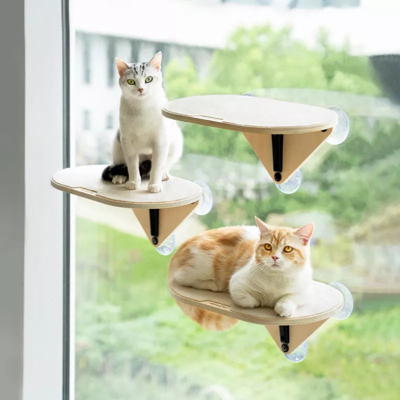 Mewoofun Cat Wall Shelves