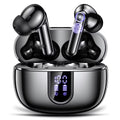 VEATOOL Wireless Earbuds Bluetooth 5.4 Headphones Deep Bass Hi-Fi Stereo Ear Buds in-Ear Earphones with Mic Clear Call, 60H Playtime Dual LED Display