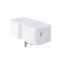 ELEGRP USB Wall Outlet Extender, with 21W USB C and USB A Ports, Electrical Outlet Extender Wall Tap for Travel, Home and Office, 125V