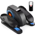 Dexmalle Under Desk Elliptical Machine with Remote Control and Display Monitor,Black