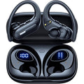 OFNEX Wireless Earbuds Bluetooth 5.3 Headphones 90 Hrs Playtime Ear buds with Wireless Charging Case Power Display Over-ear Earphones