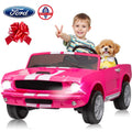Joyracer Shelby 4WD 24 Volt Ride on Toys Cars for Kids, 2 Seats Electric Car with Remote Control, LED Lights, Music, Horn, Bluetooth, USB, Kids Gift