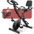 Folding Exercise Bike, 5 IN 1 Stationary Bikes for Home, 330LB Weight Capacity ,Indoor Workout Cycling Bike for Home Gym