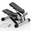 VisioGear Mini Stepper for Home Exercise, Portable Full Body Workout Stepper Machine, Gray, 16.5*9.1*18.7