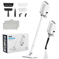 Teendow 6-in-1 Steam Mop for Floor Cleaning, Multi-Function Steam Vacuum Cleaner for Hardwood Floors and Carpet, White