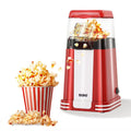 YASHE Hot Air Popcorn Popper Maker, Retro Fast Popcorn Machine, Healthy Oil-Free Popcorn Maker, Ideal for Home Movie Nights and Holiday Gifts