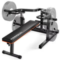 FEIERDUN 3-Grip U-Handles Chest Press Machine, 1250LBS Heavy-Duty Bench Press with Independent Converging Arms