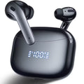 Wireless Charging Bluetooth Earbuds, Hi-Fi Stereo, Touch, IPX Waterproof, Mic – iPhone, Samsung & Android