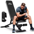 FLYBIRD 90 to -30 FID Adjustable Weight Bench, ASTM-Certified 800LBS Foldable Strength Training Bench for Full Body Workout with Fast Folding