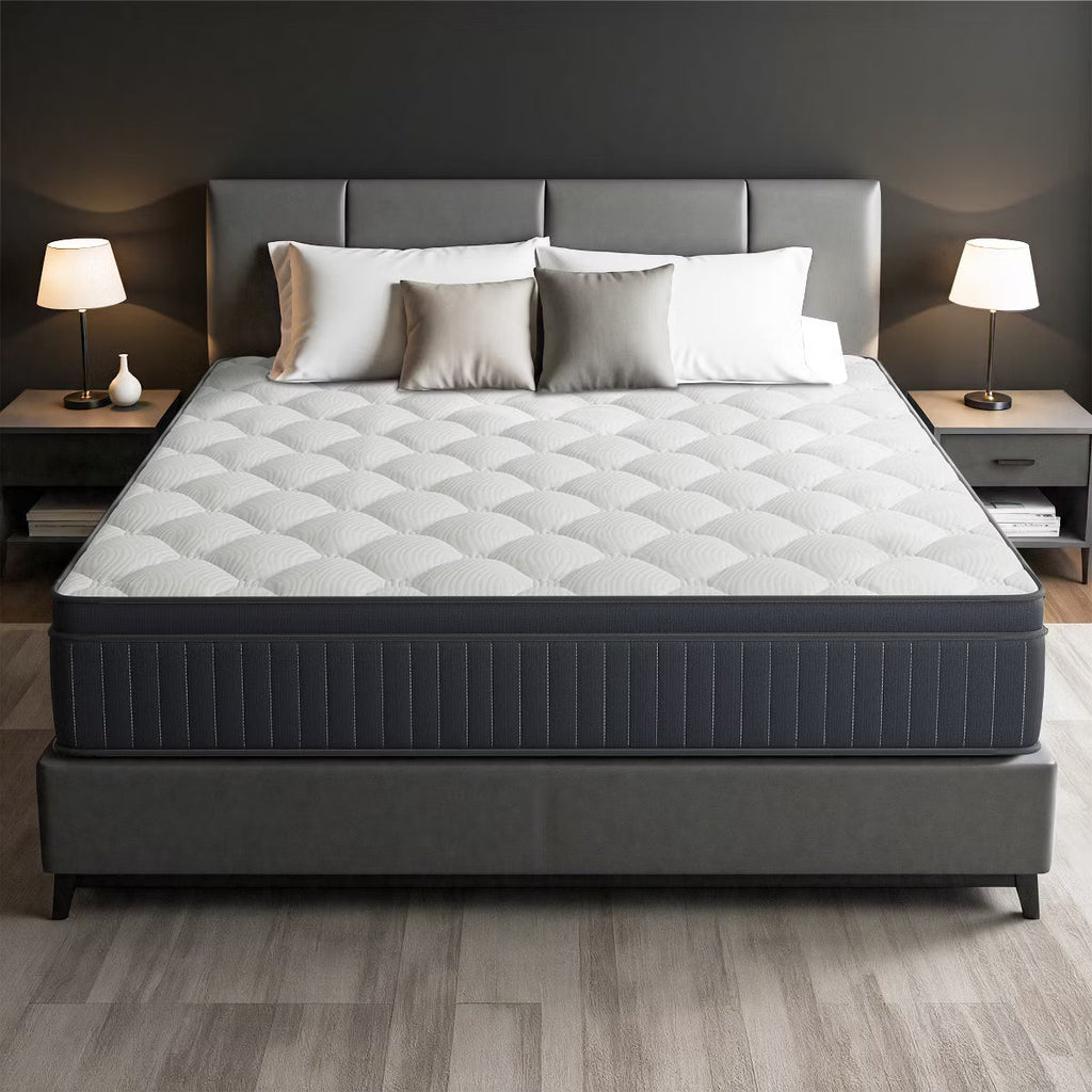Swedrea Hybrid Mattress Medium Cooling Gel Memory Foam with CertiPUR-US and Oeko TEX Certified