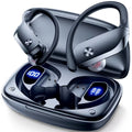 VEAT00L Wireless Earbuds Bluetooth 6.0 Sport 200Hrs Playtime Earhook 6 ENC Mic Hi-Fi Deep Bass IP68 Waterproof Comfort Fit