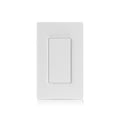 ELEGRP Smart Light Switch Single Pole, 2.4GHz Wi-Fi Light Switch Compatible w/Alexa & Google Assistant, White 1PC