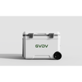 GVDV 100QT Lightweight Hard Chest Wheeled Cooler, White