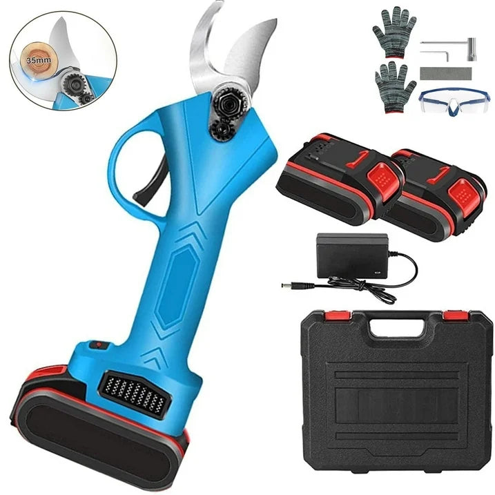 Susuzi Electric Pruning Shears 1.4 inch Cutting Diameter Cordless Electric Pruning with Rechargeable 4 Ah Lithium Battery