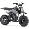 Mini Kid Dirt Bike, 49 CC 2 Stroke Gas Bike with Off Rode Tire, Suspensions, Disc Brakes, Max Load 160Lbs, Up to 20Mph, EPA Approved