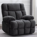 Othniel Oversized Power Recliner Big Man Recliners Chair Large Electric Oversized Reclining Chair Gray