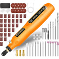 Saker Cordless Rotary Tool, 5 Speed, 3.7V Power Rotary Tools Kit with 61 Accessories for Engraving, Drilling, Sanding, Grinding, Polishing, Carving