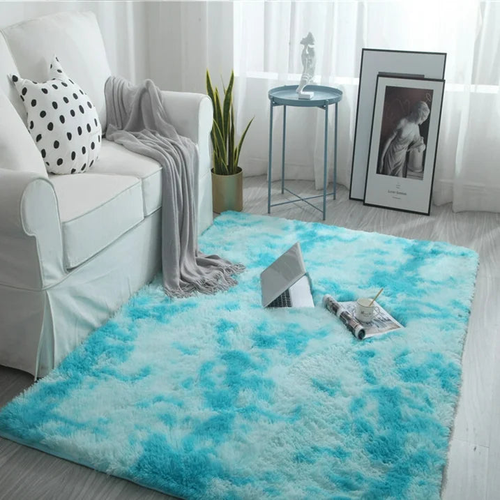 YEERSWAG 79 Inch Super Soft Shaggy Area Rugs for Living Room Bedroom,Fluffy Shag Rug Floor Rug,Anti Skid Rugs,Kids Pets Play Carpet